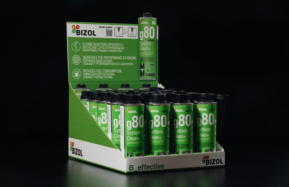 Очиститель бензиновых систем Gasoline System Clean+ g80