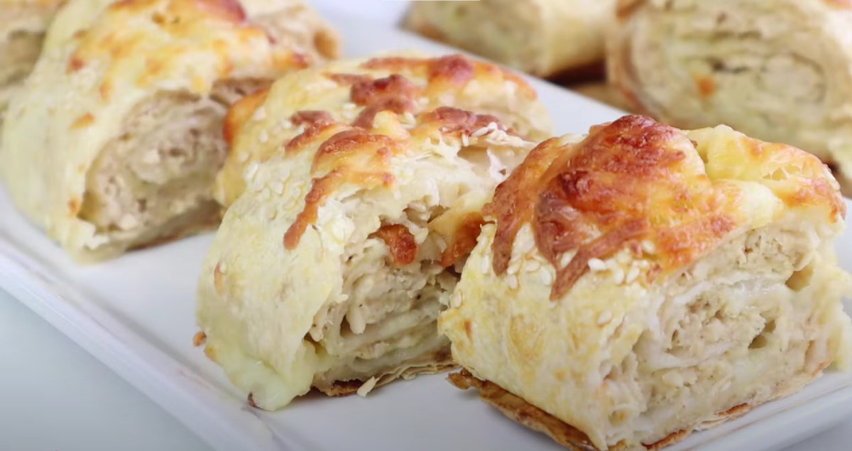 фарш с сыром в лаваше в духовке