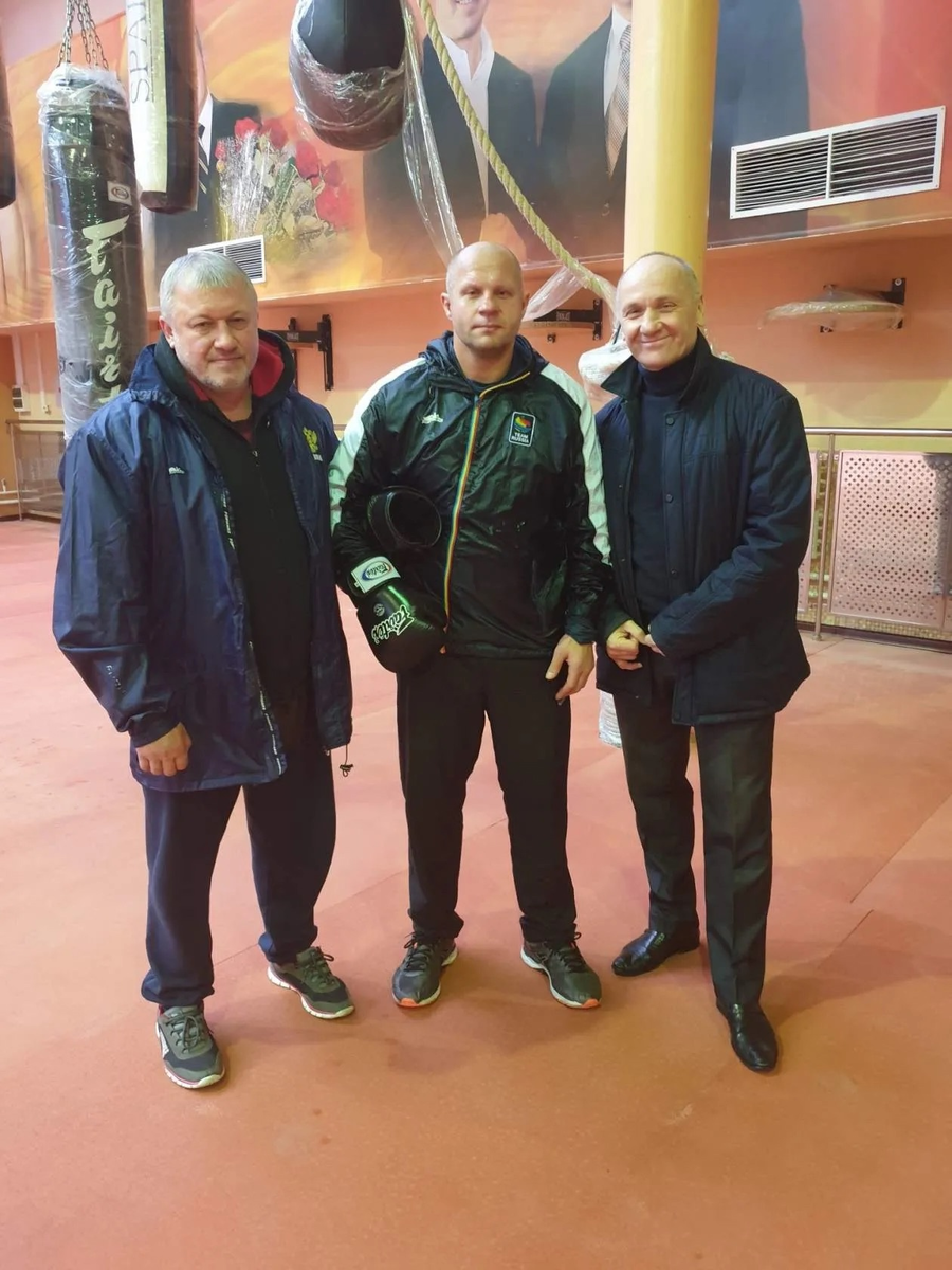 Владимир Воронов и Фёдор Емельяненко .