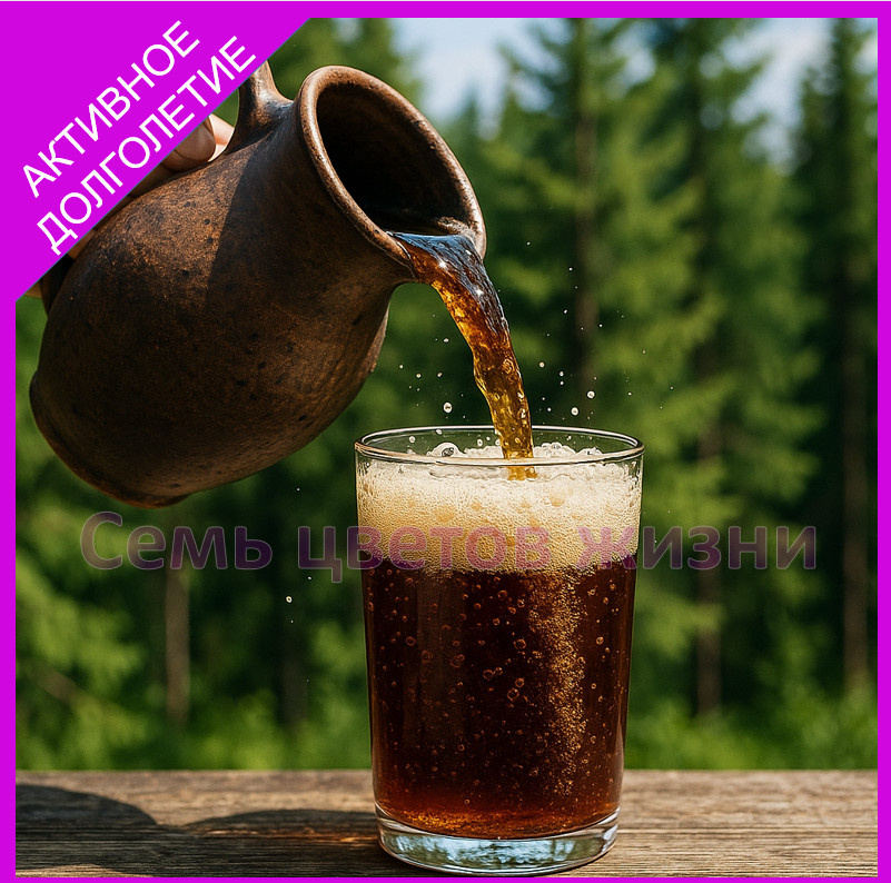 Хвойный квас продлевает жизнь