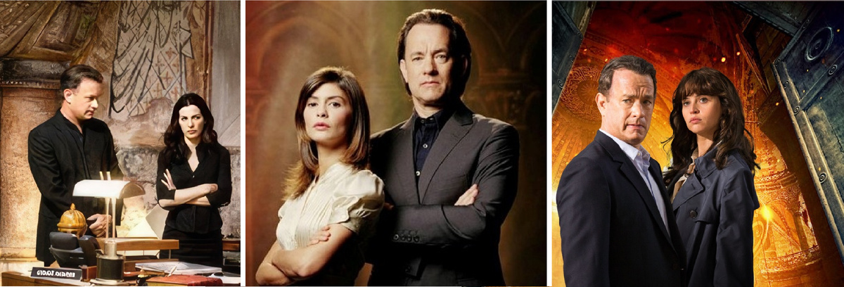 Все дамы, которые помогали Лэнгдону в разгадывании тайн 