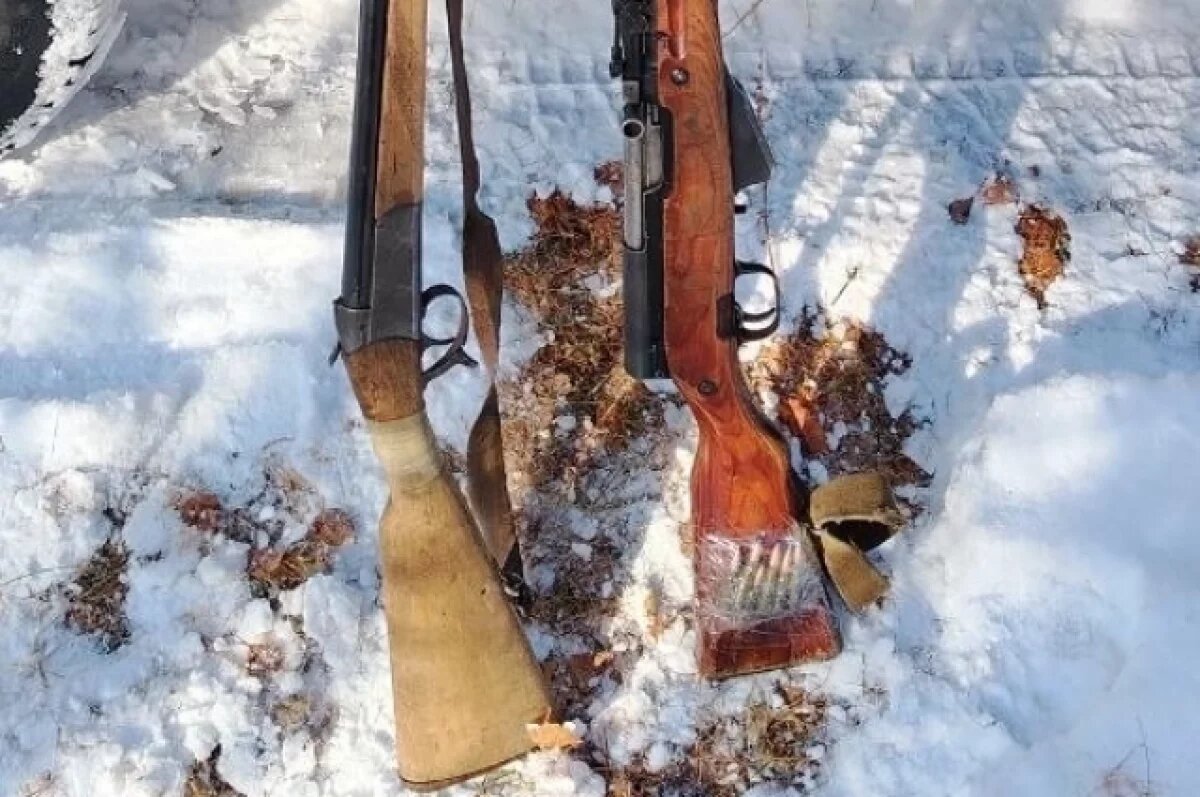    Госинспекторы изъяли оружие у браконьеров в Петровск-Забайкальском округе
