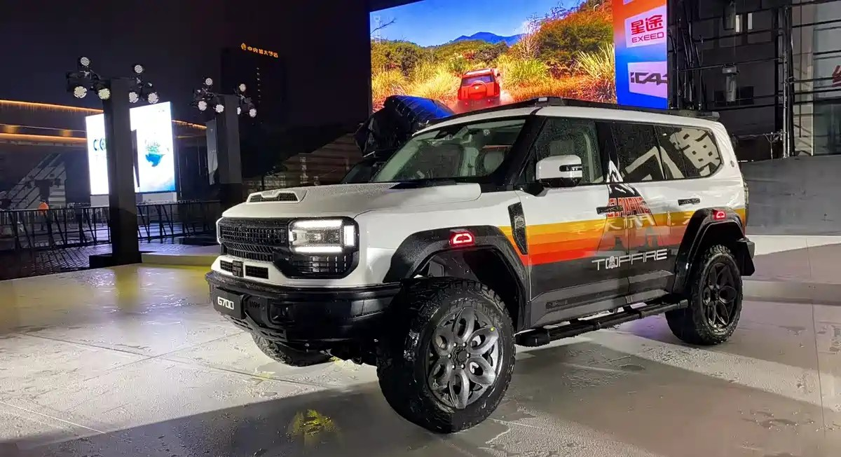 Объявление старта продаж Jetour G700