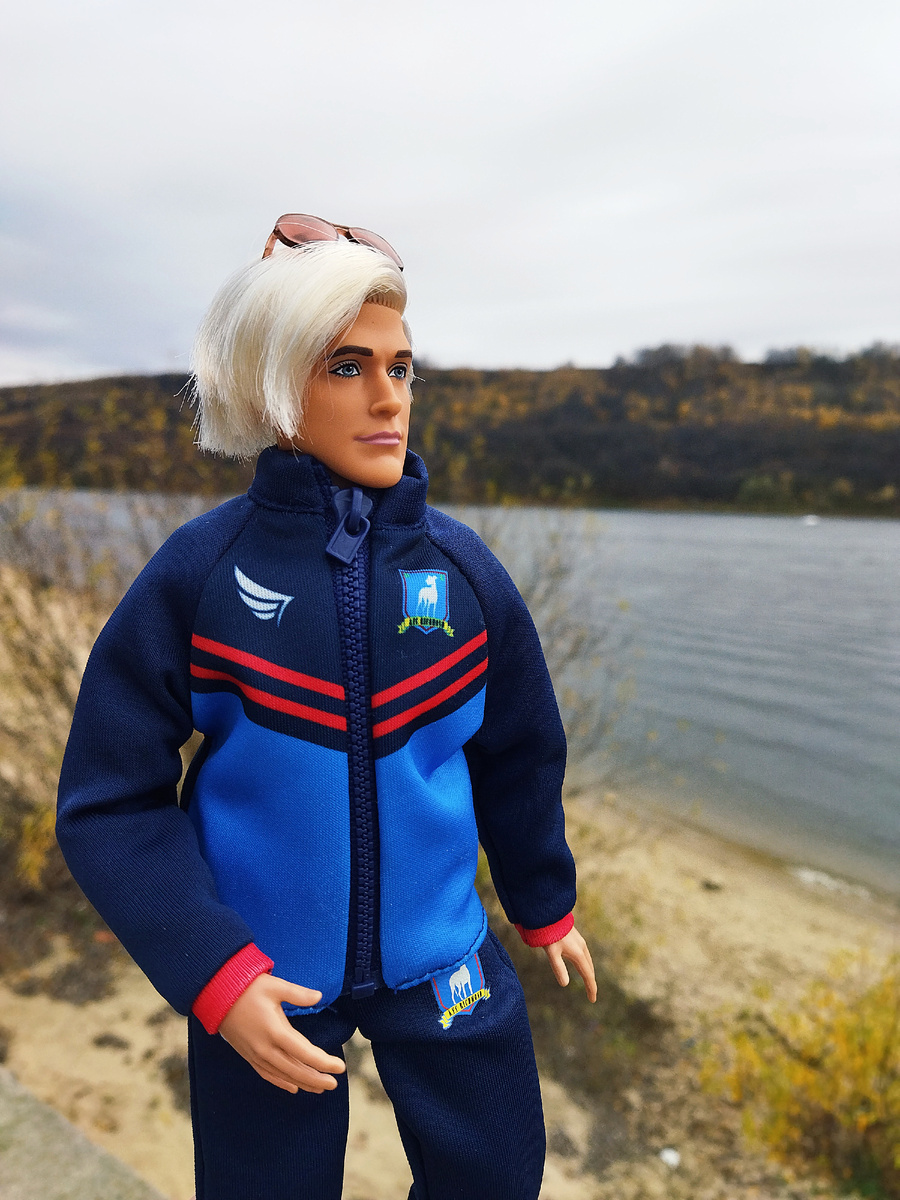 Портретный Кен Райан Гослинг на теле Кен looks #17 Брендон