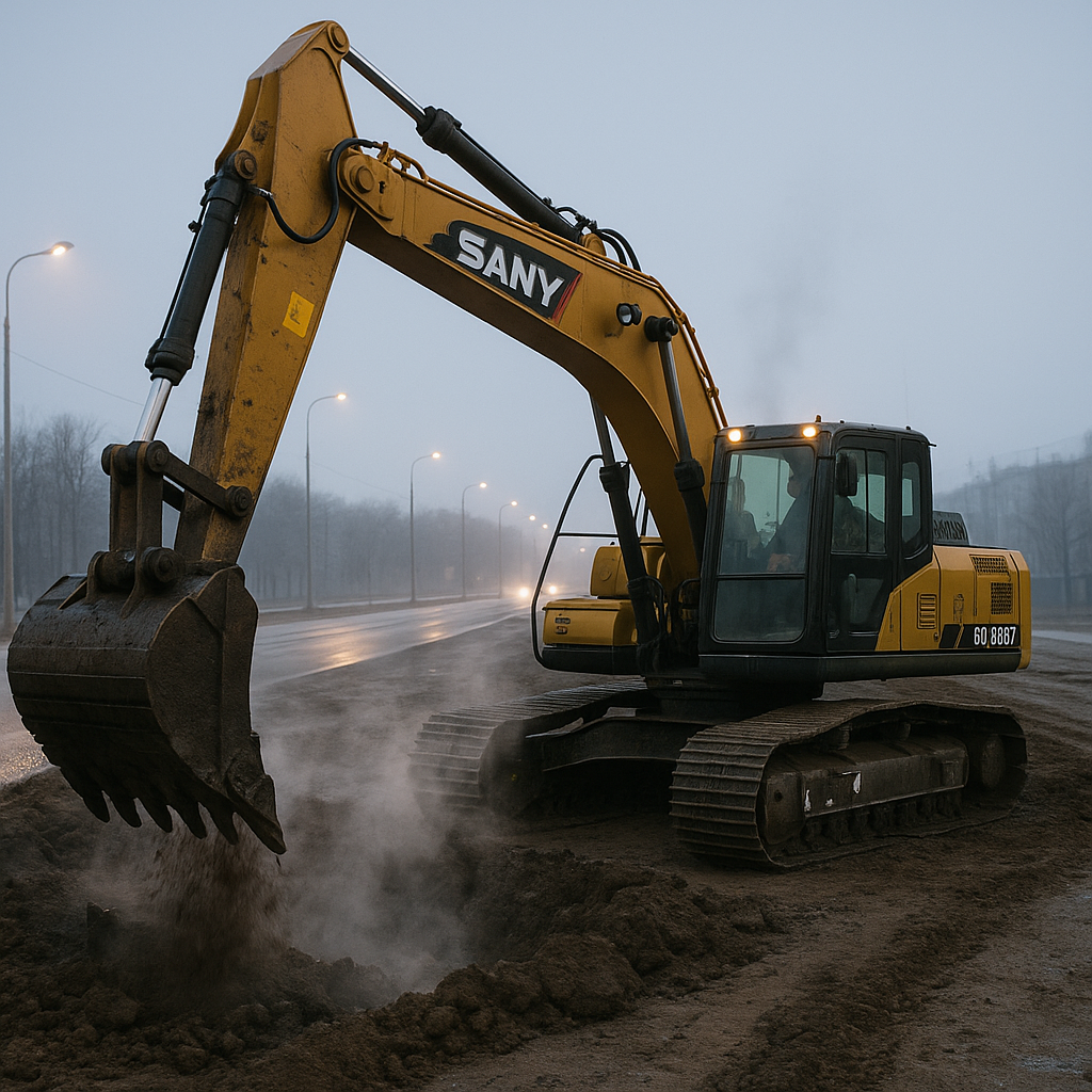    Как выбрать гусеничный экскаватор SANY для дорожных и коммунальных работ в Москве, МО и СЗФО: экспертный разбор моделей, цен и сервисных нюансов admin