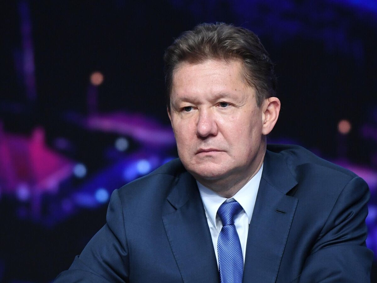    Председатель Правления ПАО "Газпром" Алексей Миллер во время общего собрания акционеров ПАО "Газпром" в Санкт-Петербурге. 28 июня 2019© РИА Новости . Александр Гальперин