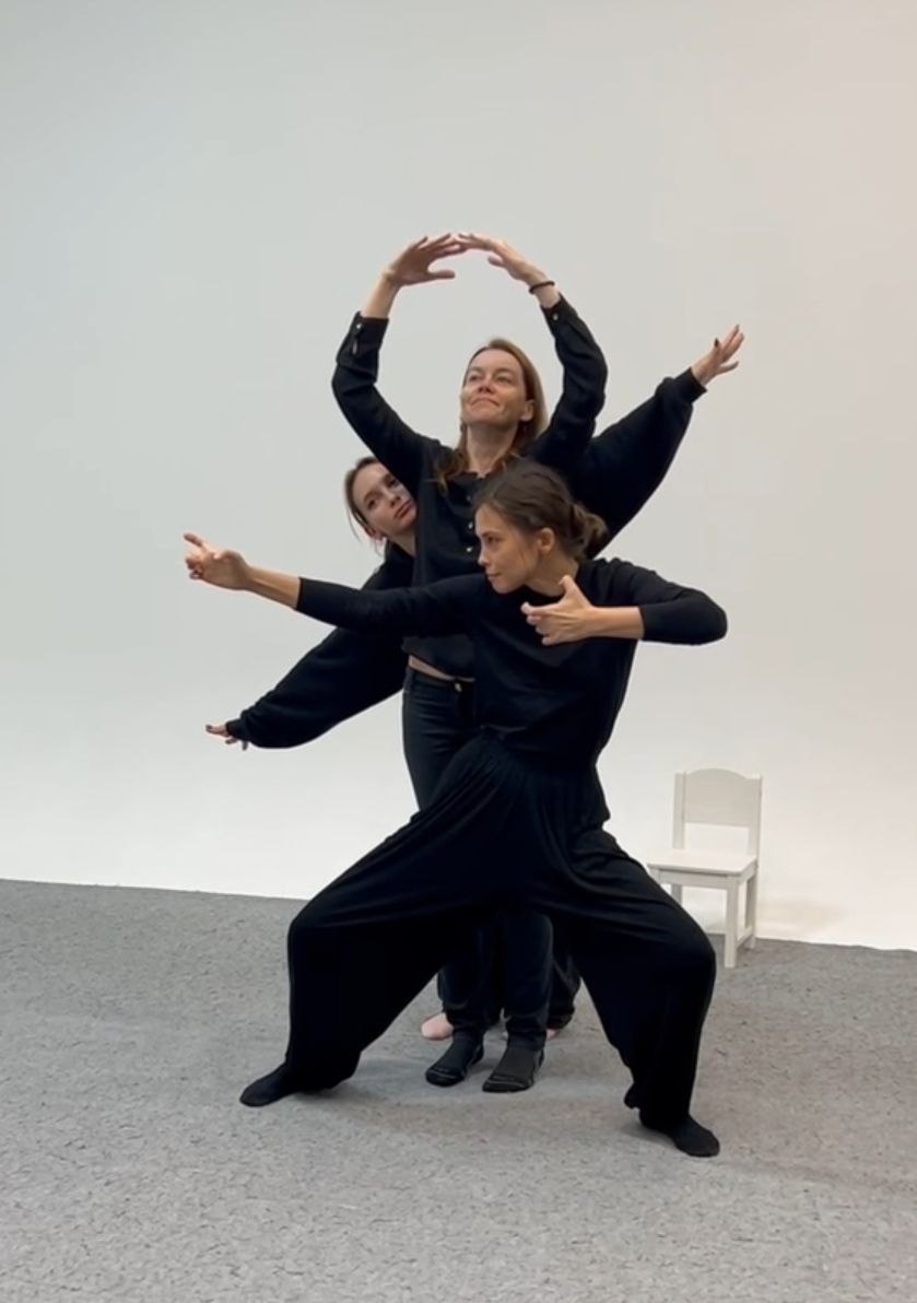 фото с репетиции плейбэк-театра Без10Семь