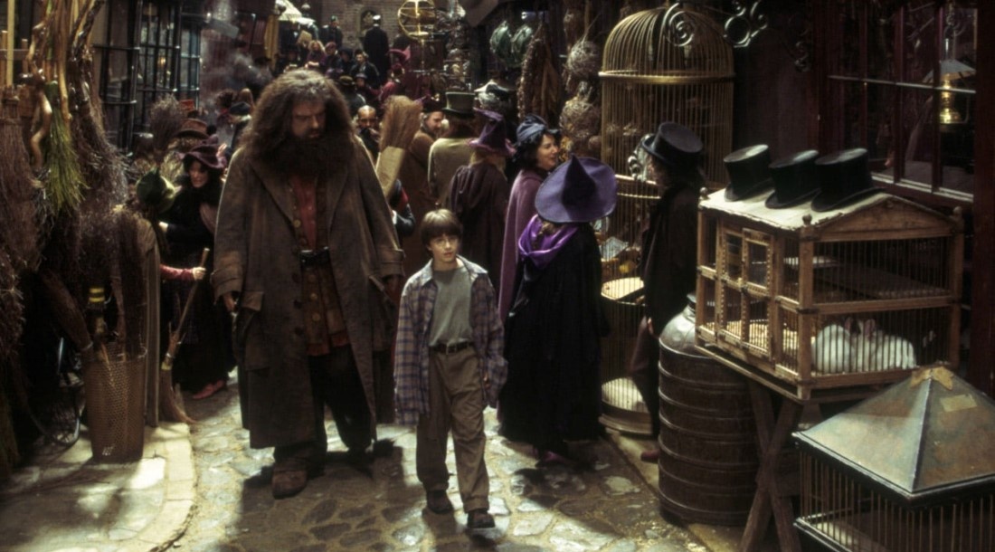     Кадр из фильма «Гарри Поттер и философский камень» (2001)