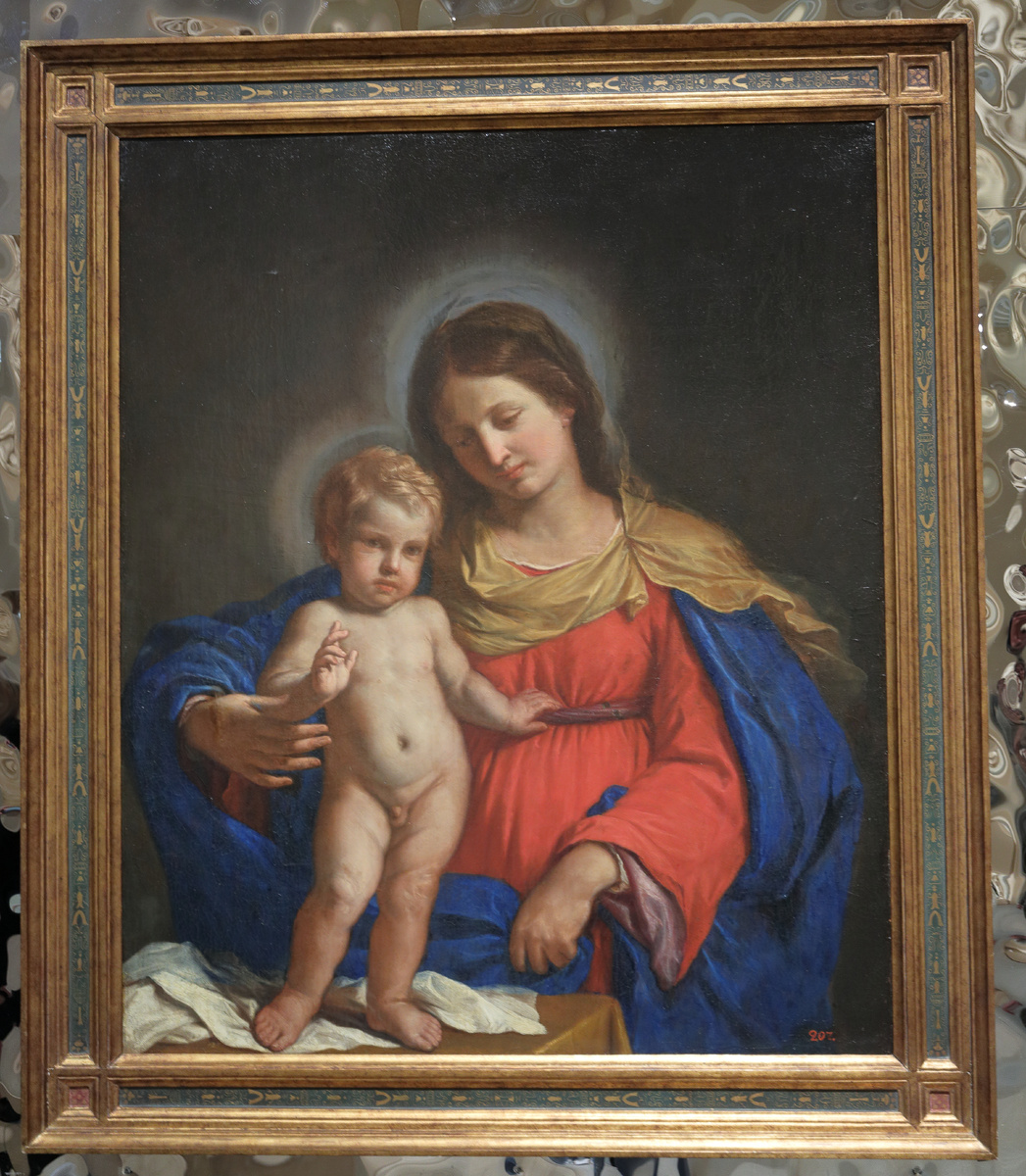 Гверчино (1591-1666). Мадонна с младенцем