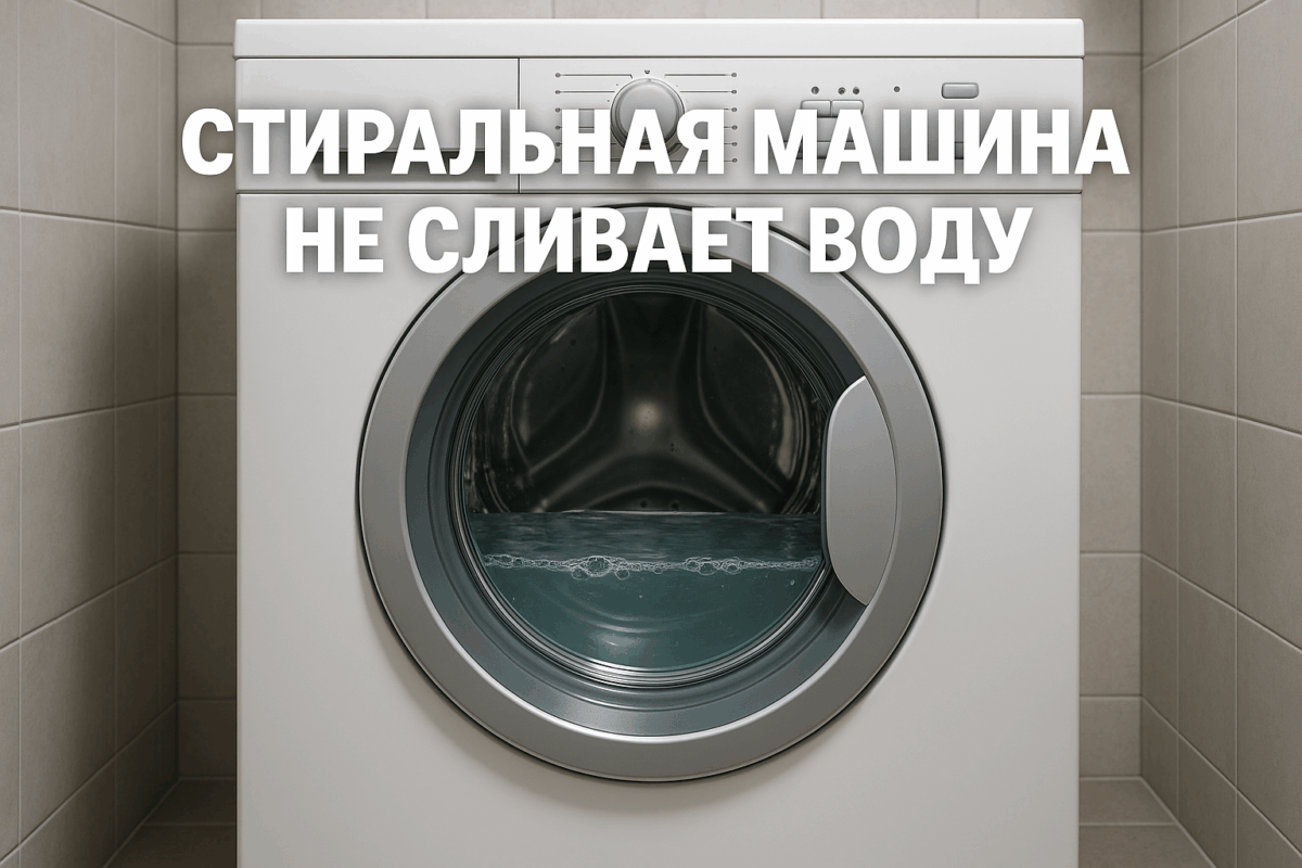   Стиральная машина не сливает воду — причины и устранение Михаил Юрьевич