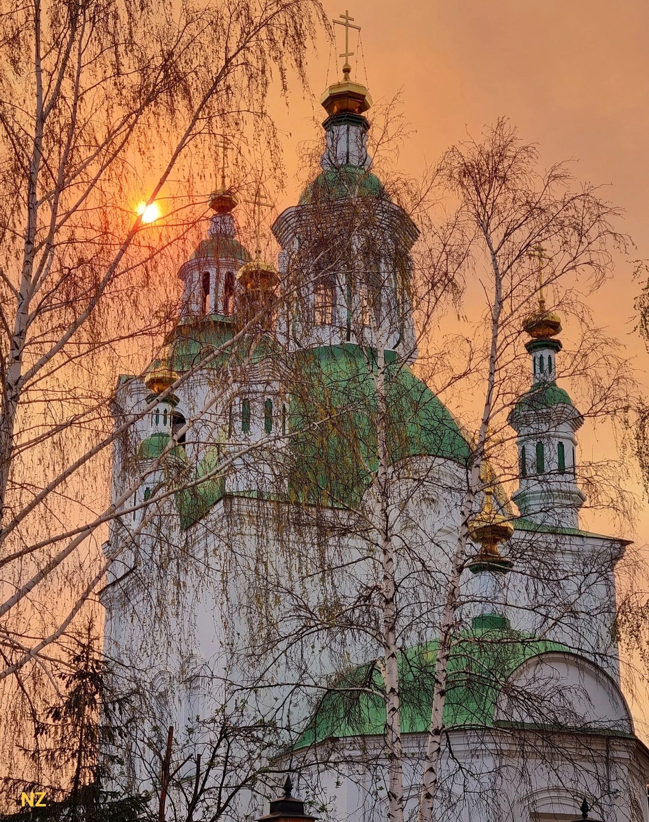 Нина Загребина "Оранжевое небо"