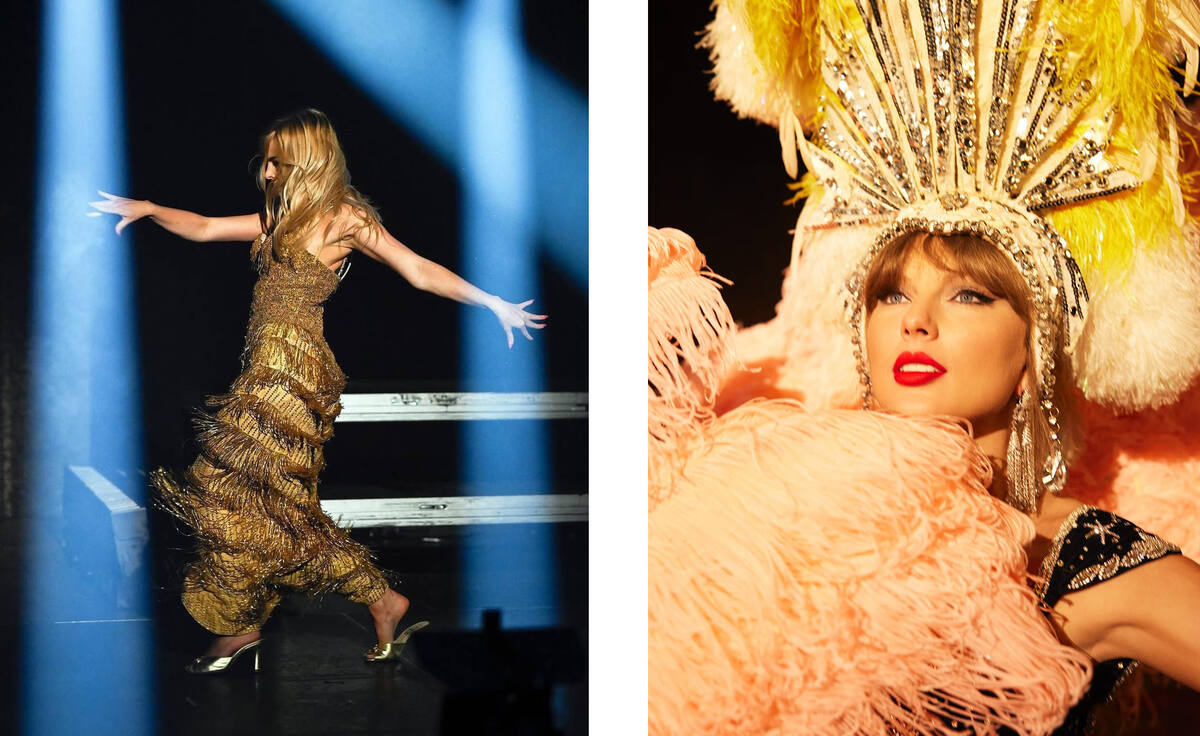     Эддисон Рей на The Tonight Show и фото Тейлор Свифт для промо альбома. Источник: соцсети артисток