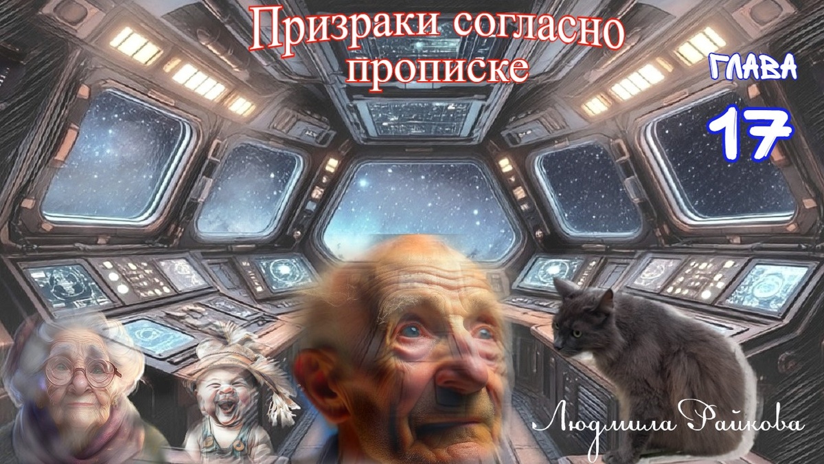 ..ракета взмыла в высь вместе со всем семейством, уже проникнувшим внутрь. Дед Андрей громко заорал с борта: «Пое-ехали-и-и!»..