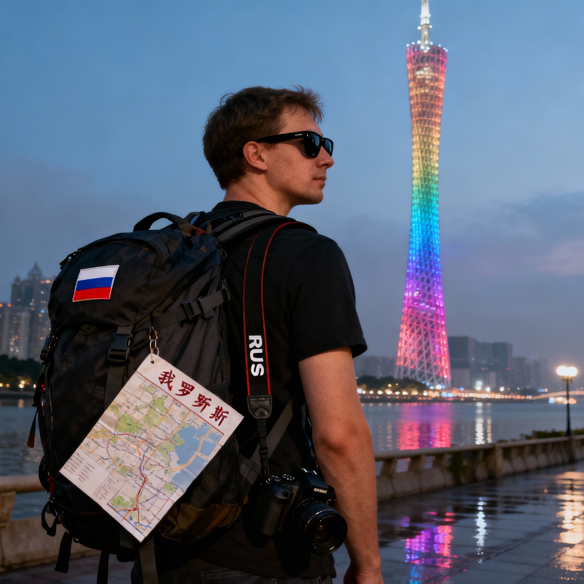 Путешествие по Китайскому городу Гуанчжоу