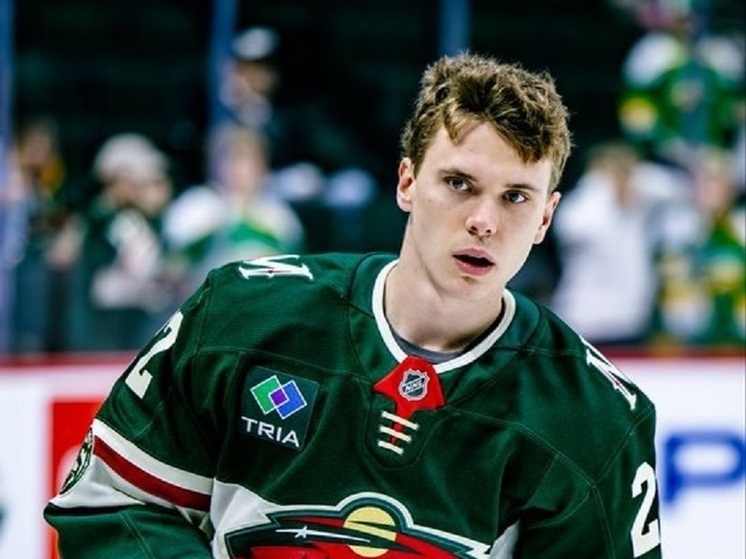    Данила Юров. Фото: ХК "Миннесота Уайлд"