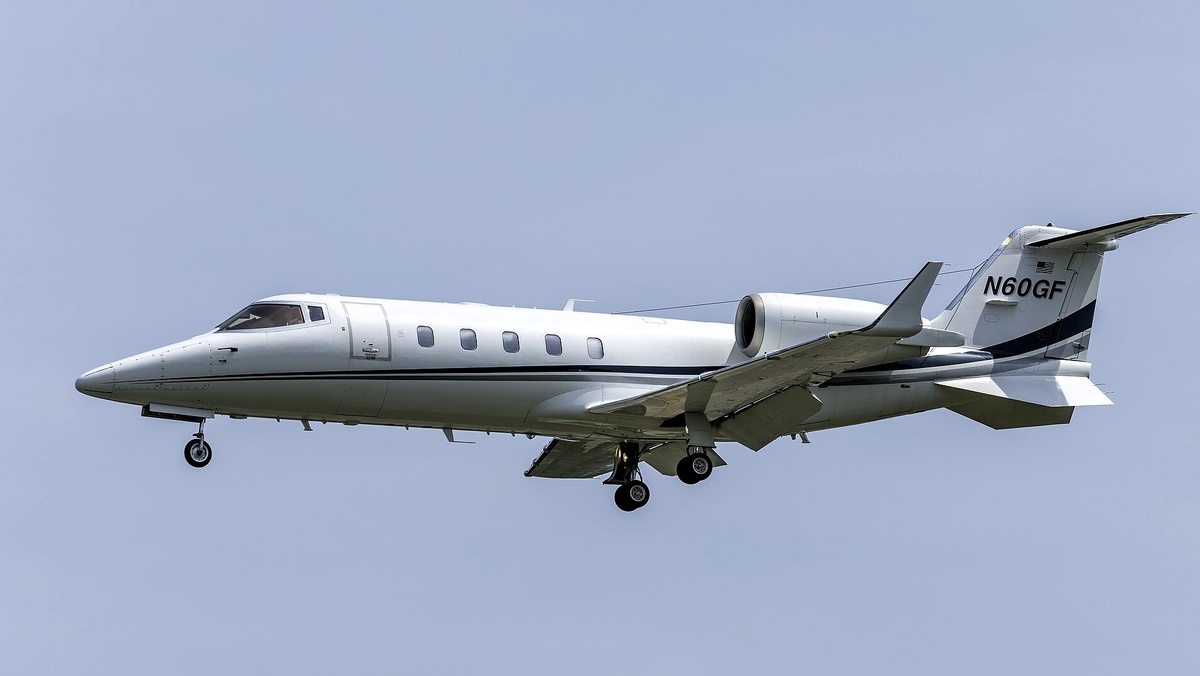 Learjet 60, аналогичный разбившемуся самолету.