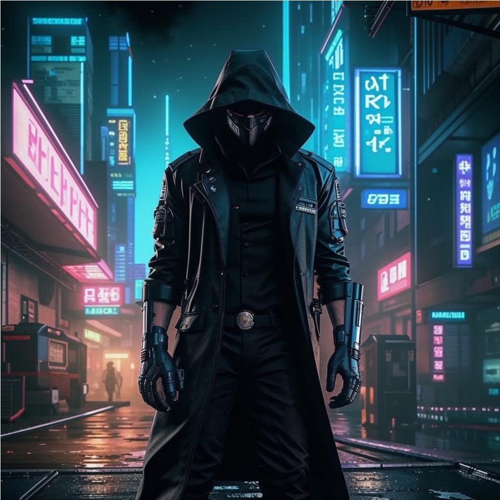 Киберпанковый хакер