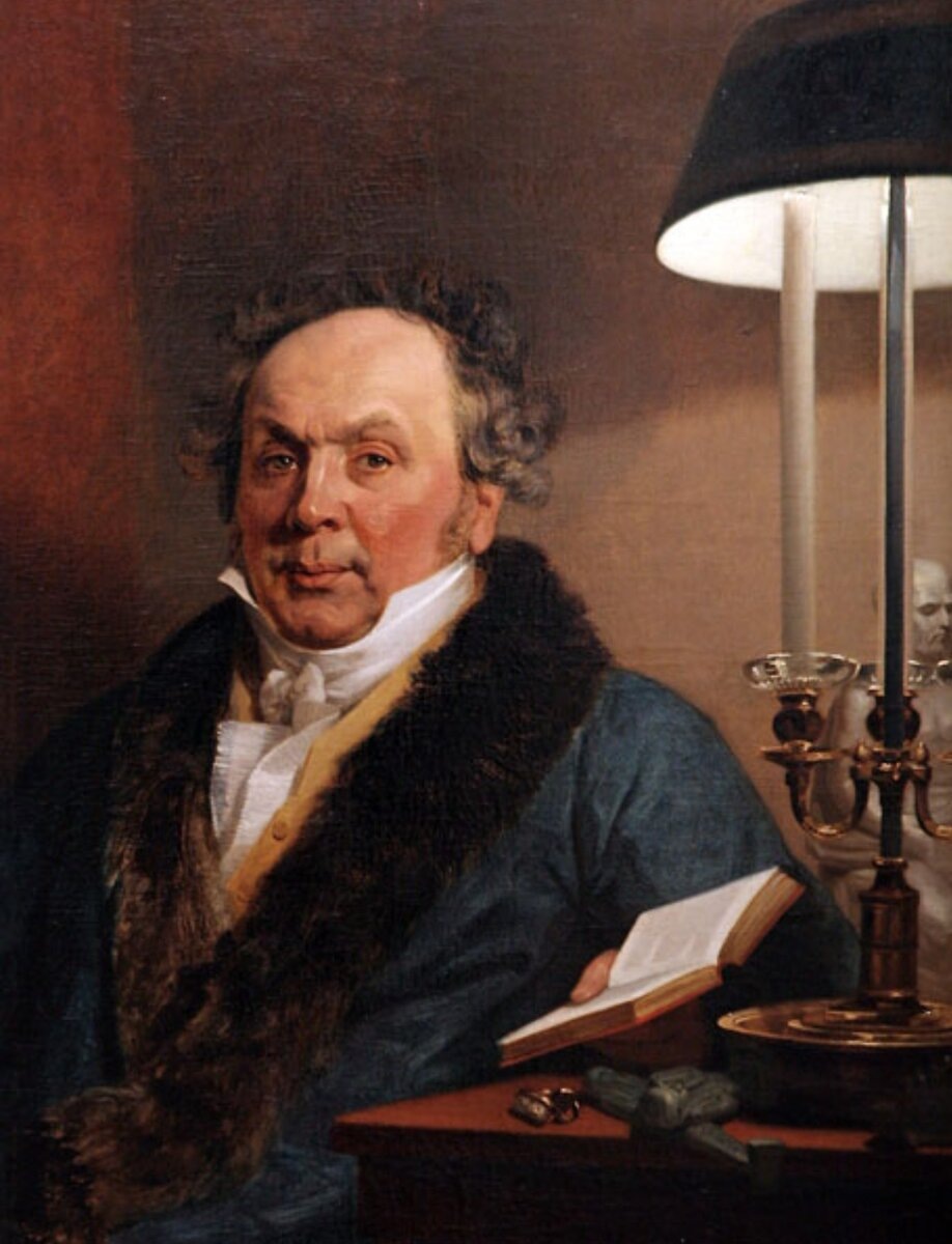 Граф Фёдор Андреевич Толстой (1758-1849). Художник Джордж Доу