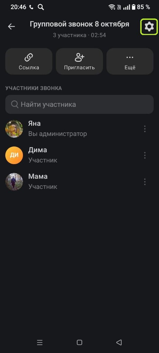 РБК Life📷Как поменять настройки группового видеозвонка в MAX