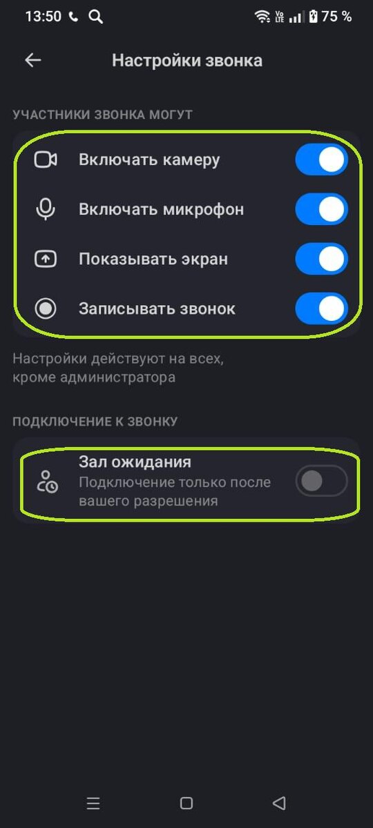 РБК Life📷Как поменять настройки группового видеозвонка в MAX