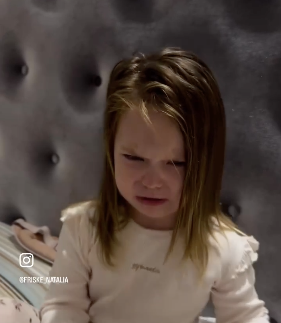 Кадр из видео Натальи Фриске