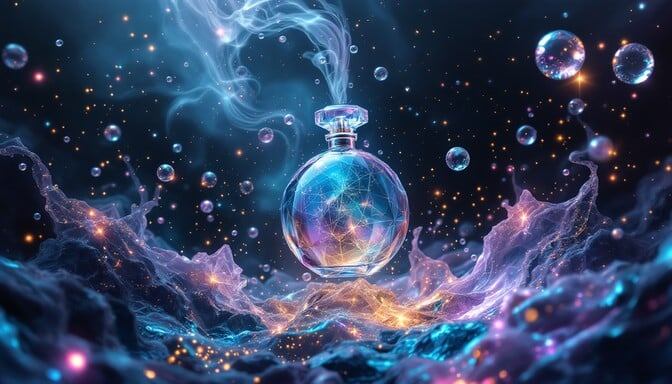 Парфюм с космической туманностью.