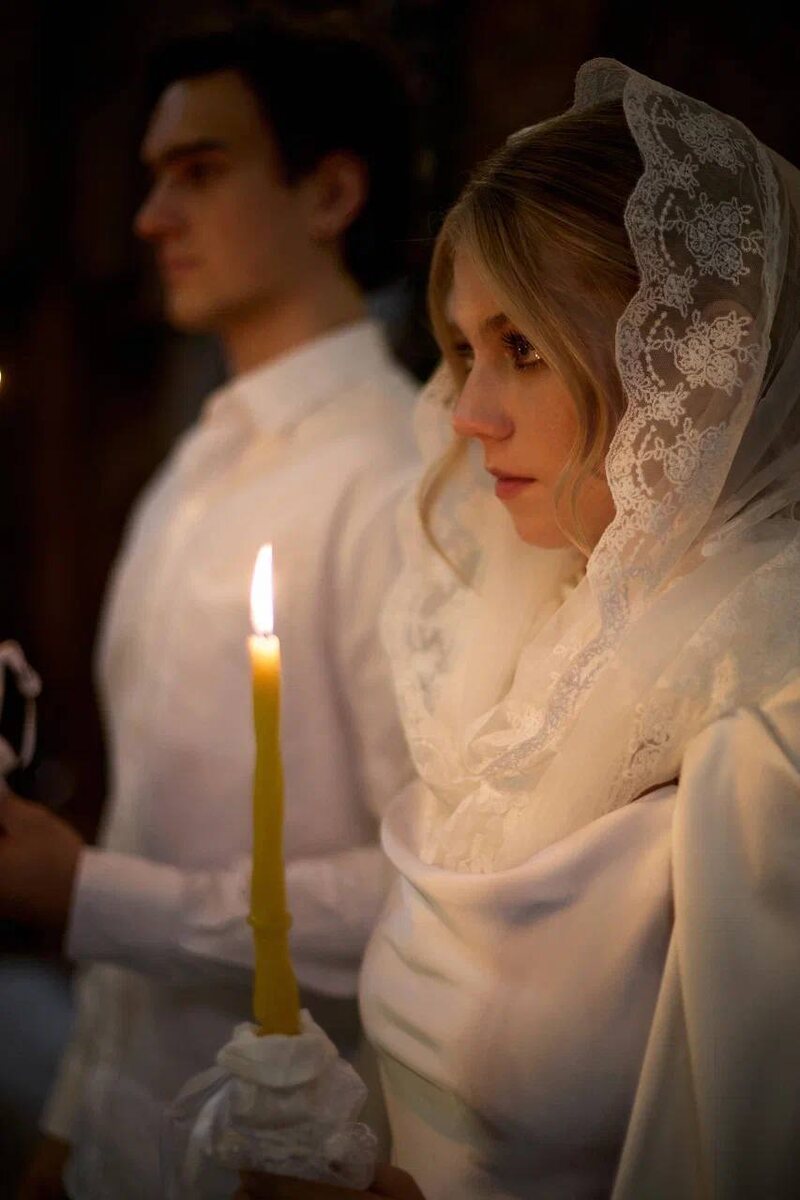 Венчание Александры Трусовой и Макара Игнатова. Фото: телеграм-канал фигуристки