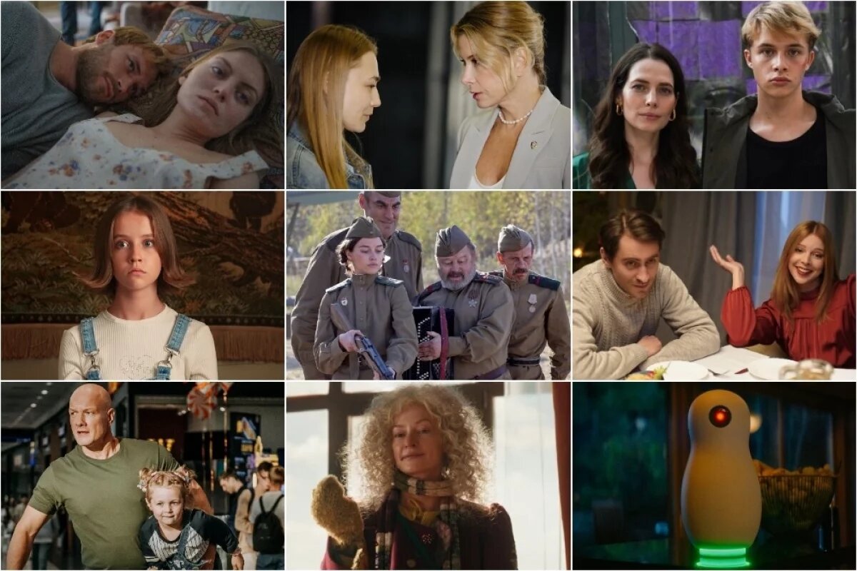    Фильмы: «Ветер»; «Огненный мальчик»; «Мой сын»; «Наш папа — Дед Мороз!»; «Голосовой помощник»; «Яга на нашу голову»; «Лысый нянь»; «Маша и Медведи»; «Есть только МиГ».