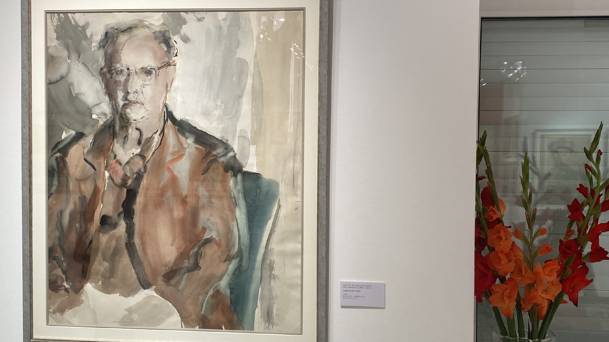 Артур Фонвизин, "Автопортрет"(1955)