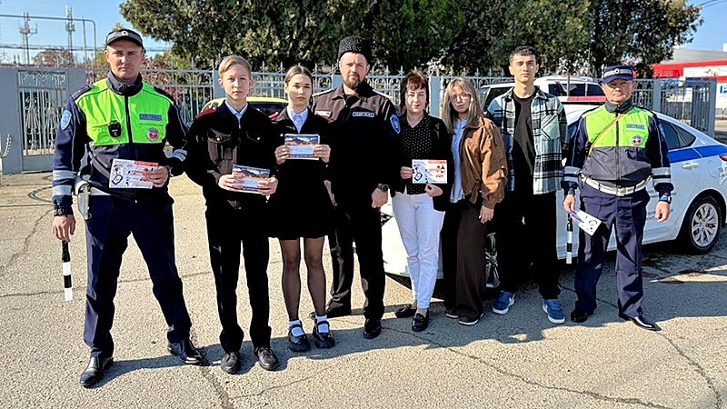    Акция «Останови беду!» прошла в Курганинске