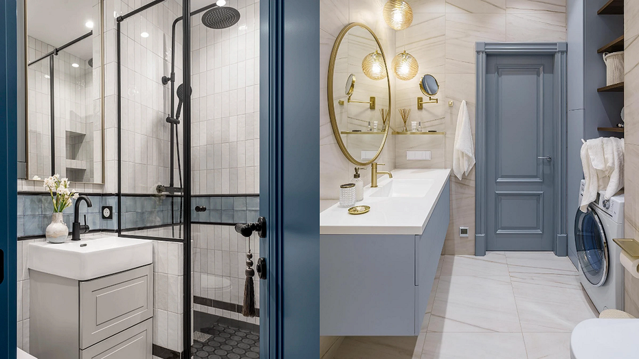 Слева проект Евгении Курындиной. Справа проект Евгении Абориной