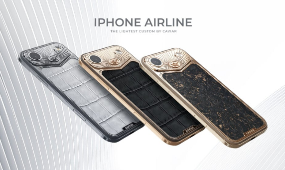 Caviar iPhone AirLine: Самый лёгкий золотой iPhone за $38 930