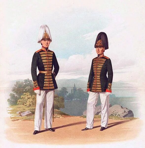 На рис. К.К. Пиратского - Камер-Паж и Паж