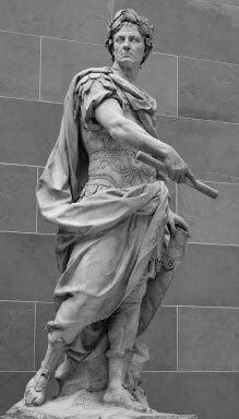 Гай Юлий Цезарь. Статуя в Версале