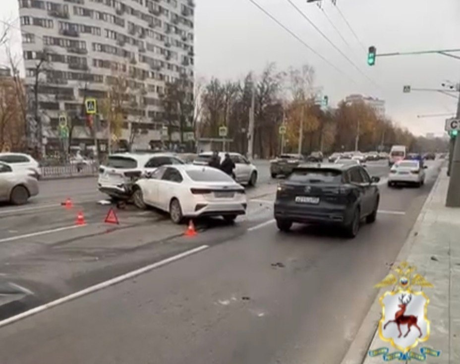    В результате ДТП пострадали водители автомобилей \