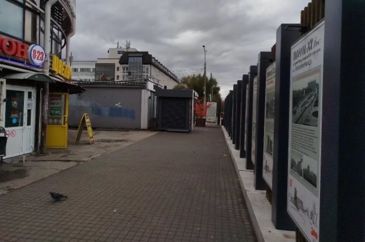    В Рязани продолжается демонтаж незаконных торговых объектов