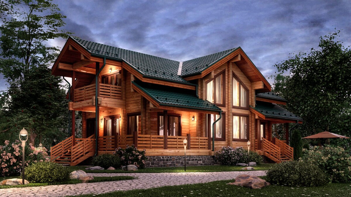 дом из бруса