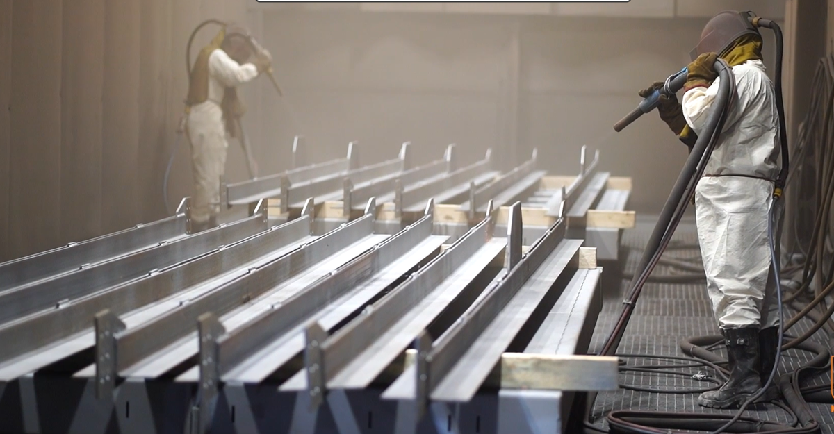 Коксохиммонтажники используют современные технологии обработки металла