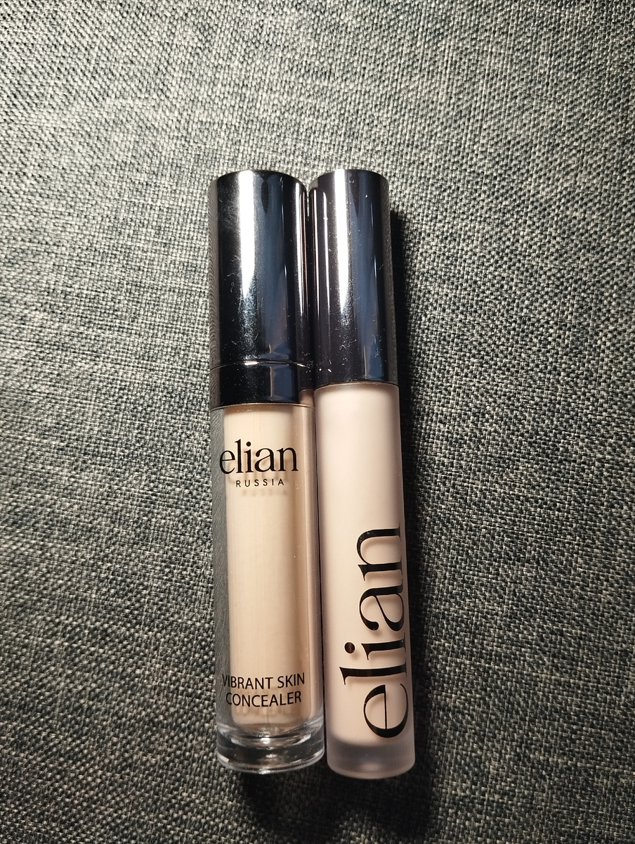 Новая и старая версии консилеров Elian Russia. 