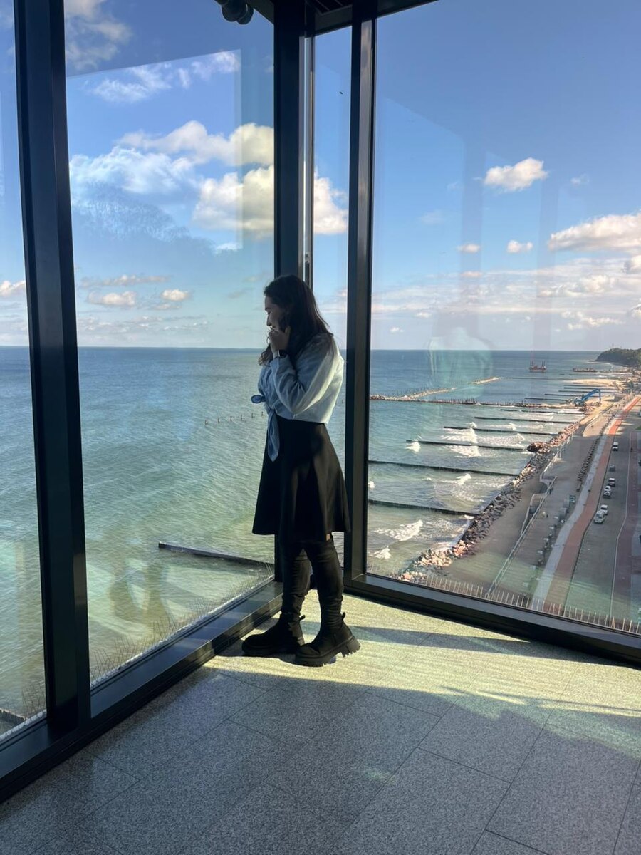 Панорама на Балтийское море