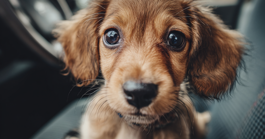Как приучить щенка к автомобилю и ездить в машине без стресса