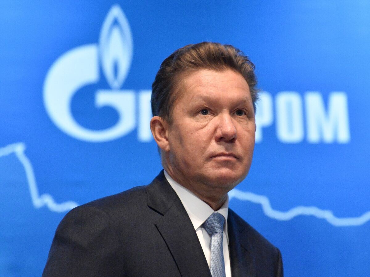   %Председатель правления, заместитель председателя совета директоров ПАО "Газпром" Алексей Миллер © РИА Новости . Рамиль Ситдиков