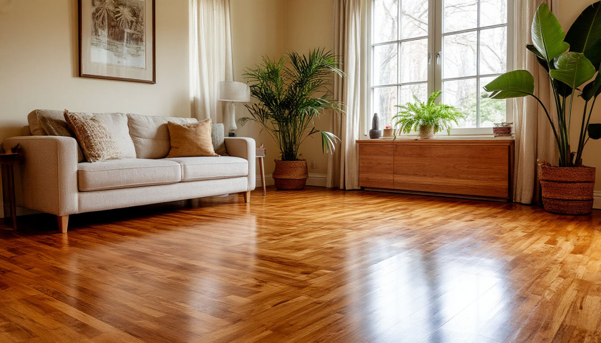    После такого ламинат не захочет никто: дизайнер предложил идеальное напольное покрытие — красивое, теплое и дешевое