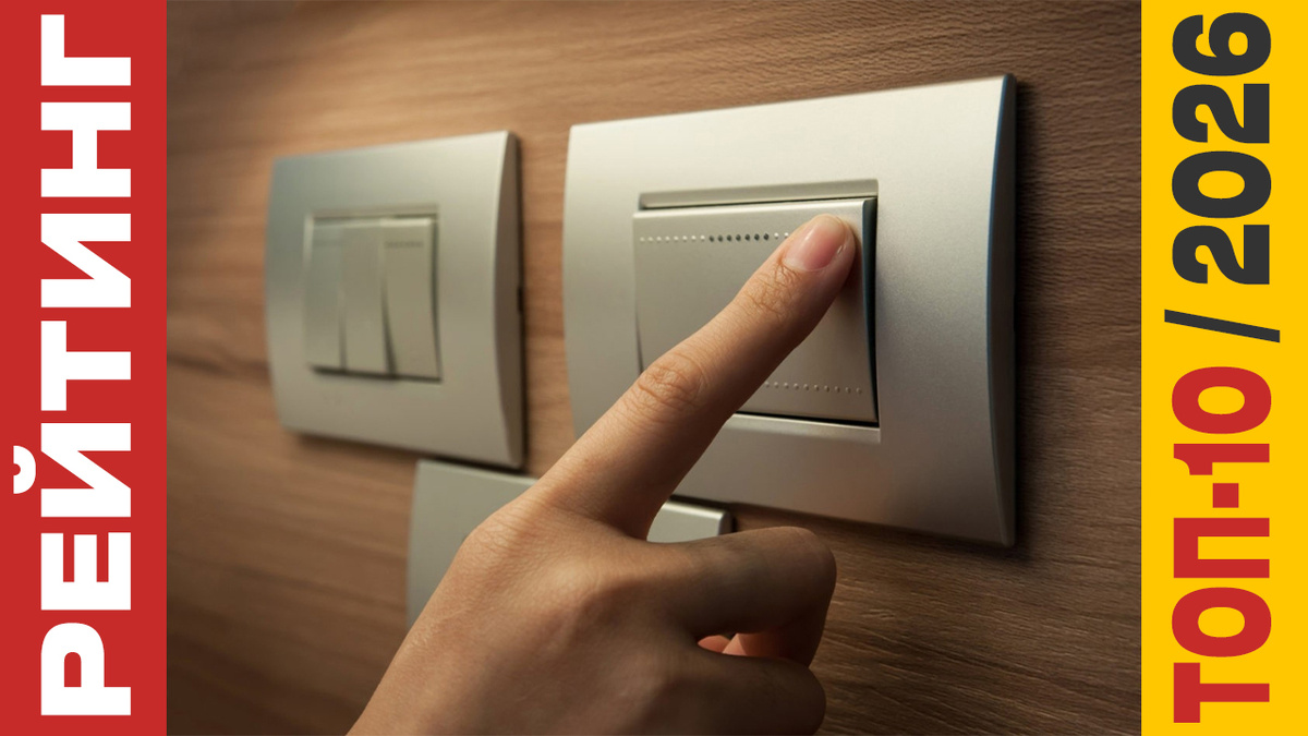 ТОП-10 Выключателей света 2026 года: Рейтинг лучших моделей