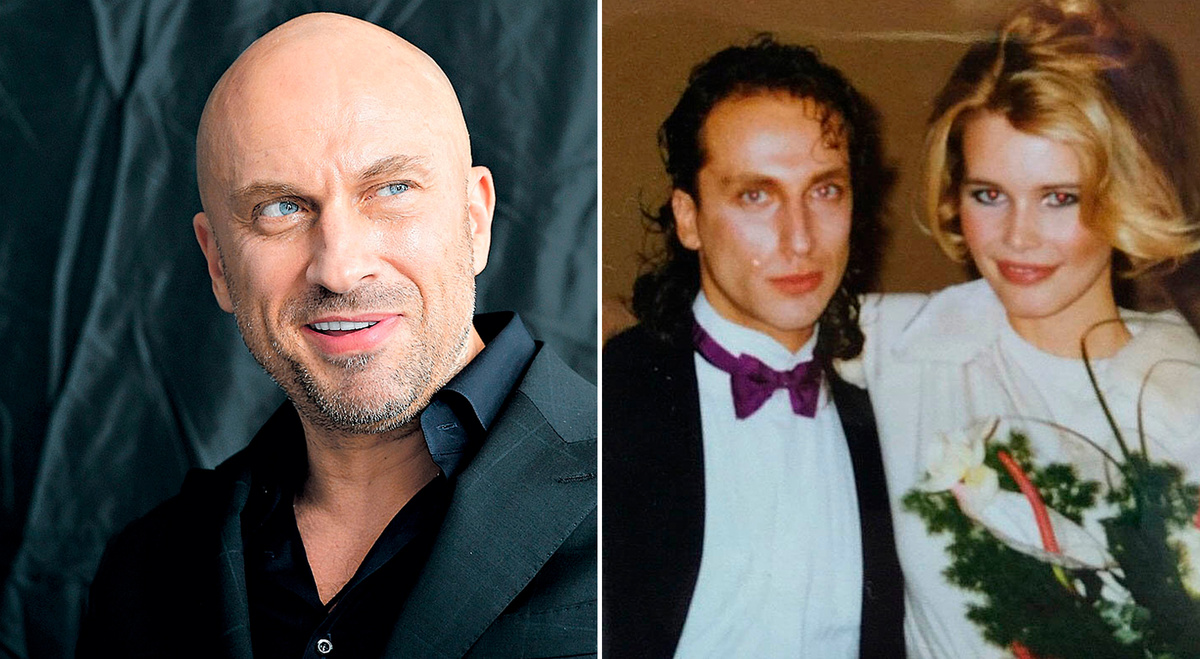 Дмитрий Нагиев с моделью Клаудией Шиффер