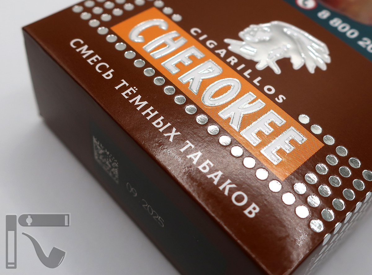Сигариллы Cherokee Смесь Тёмных Табаков. Фото: © канал "Уголок Курильщика"