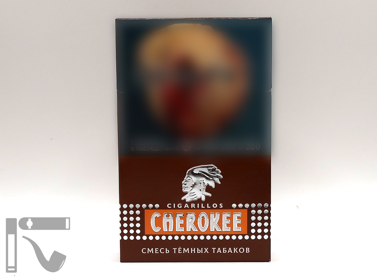 Сигариллы Cherokee Смесь Тёмных Табаков. Фото: © канал "Уголок Курильщика"
