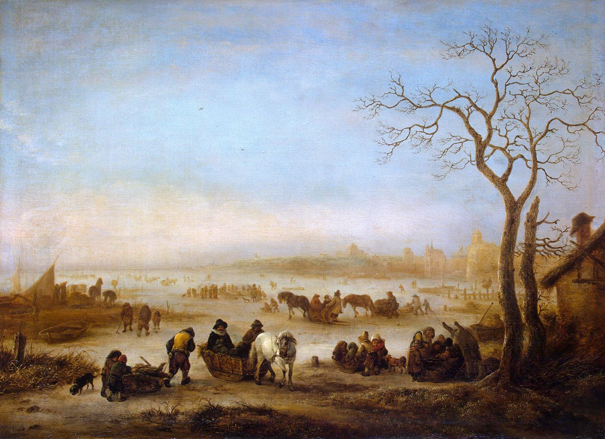 Замерзшее озеро