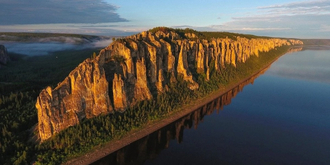 Чудеса природы России. Ленские столбы.
