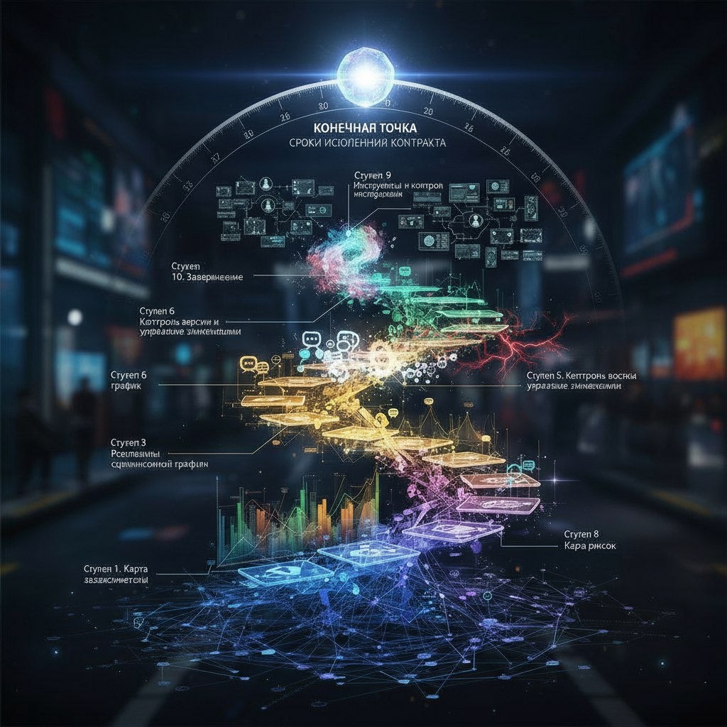 Методология поиска точки окончания сроков контракта. Кругозор Проектировщика